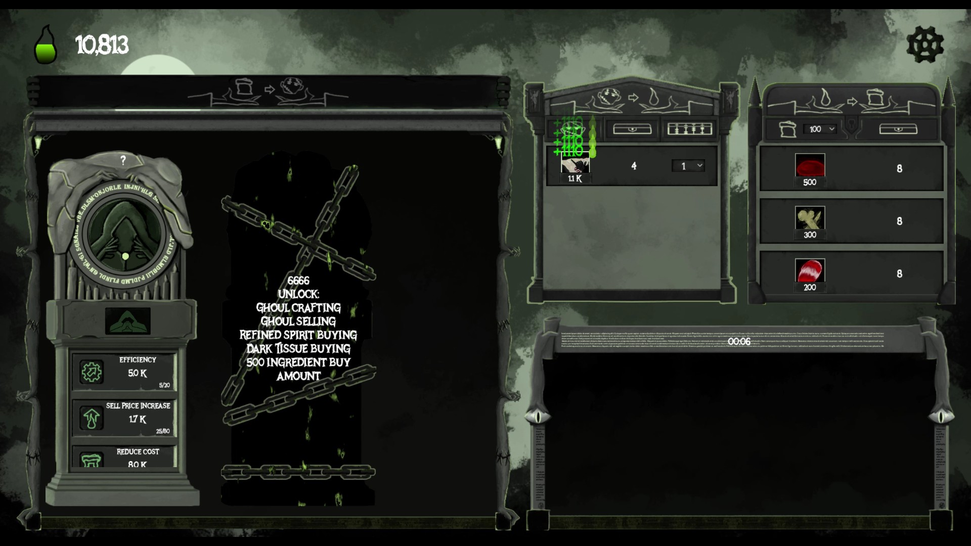 Screenshot 5 for Necromancer Incremental Graveyard Playtest 2