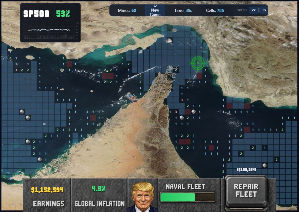 Screenshot 2 for Hormuz Mine Sweeper