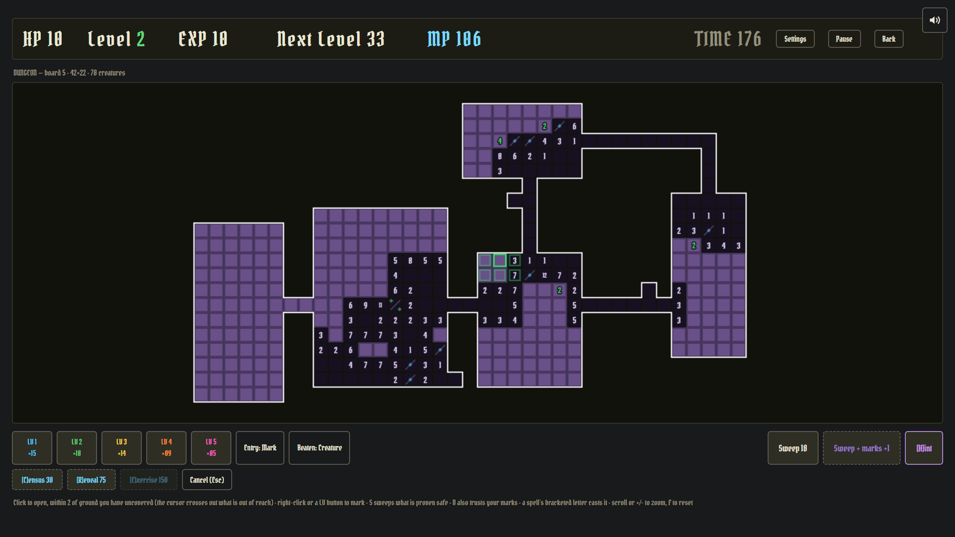 Screenshot 4 for Creature Sweeper