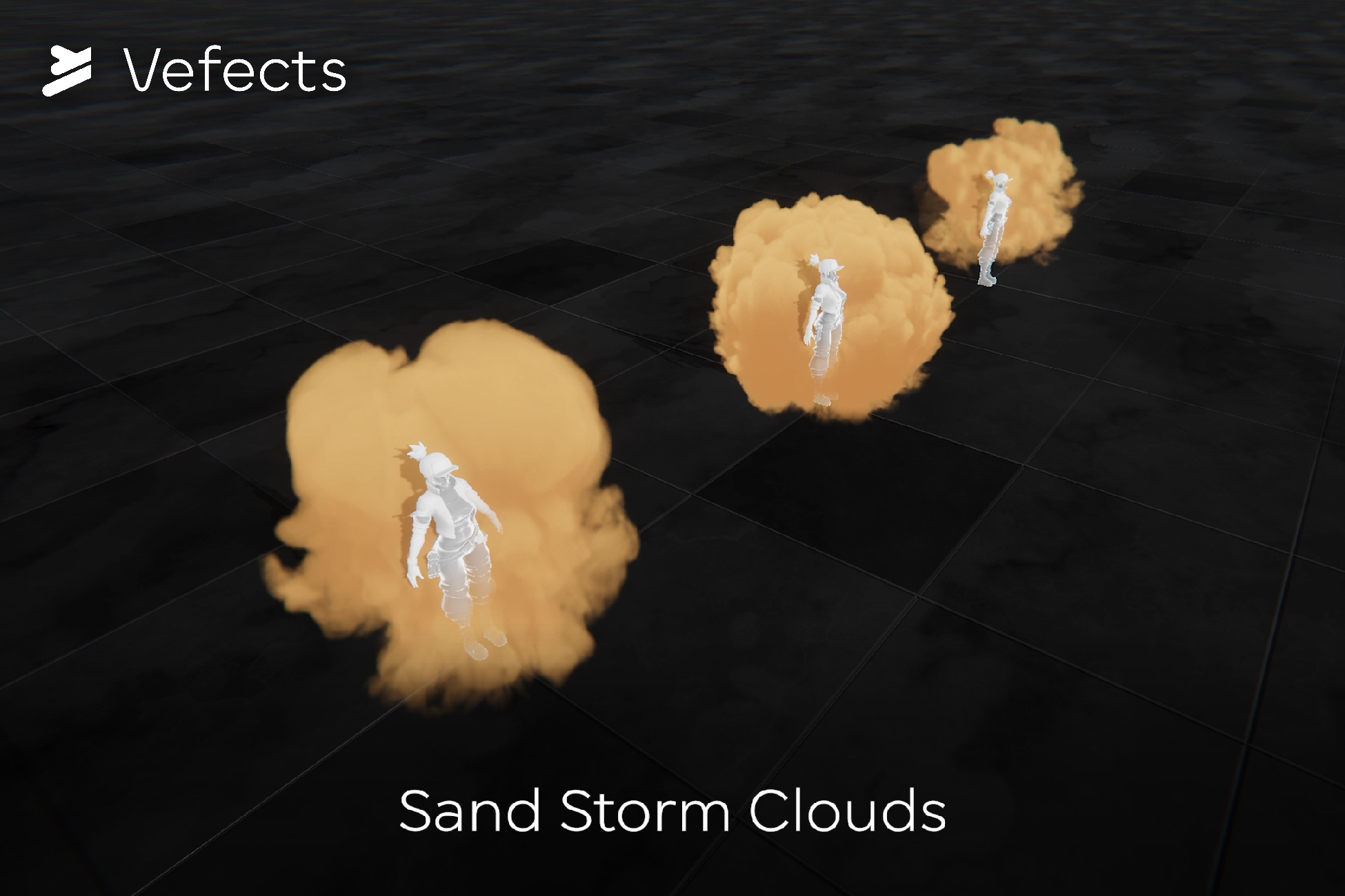 Sand VFX - Unity DEMO by Vefects - Realtime VFX for Games