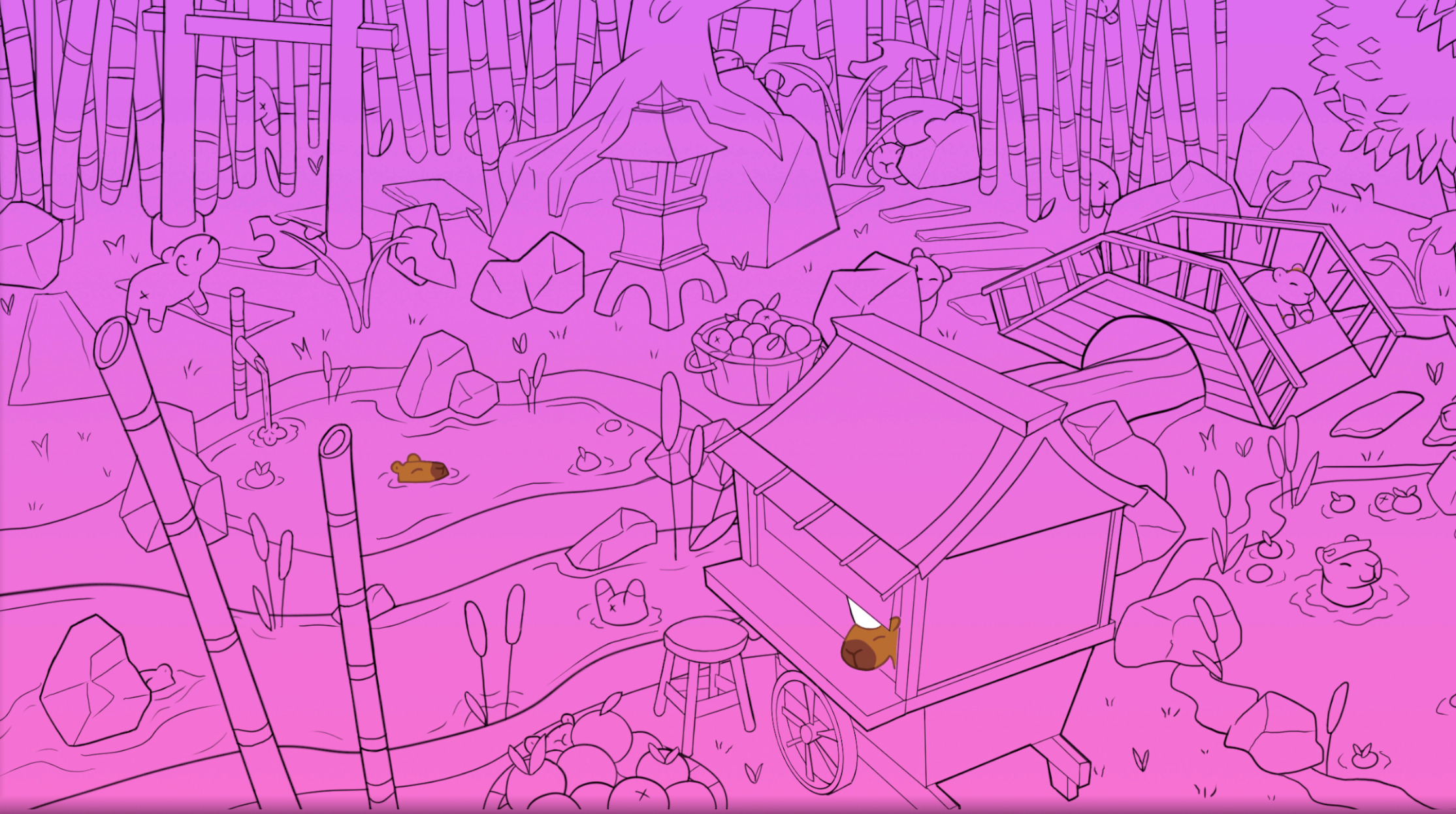 Screenshot 6 for Help, My Capybaras Escaped! Demo