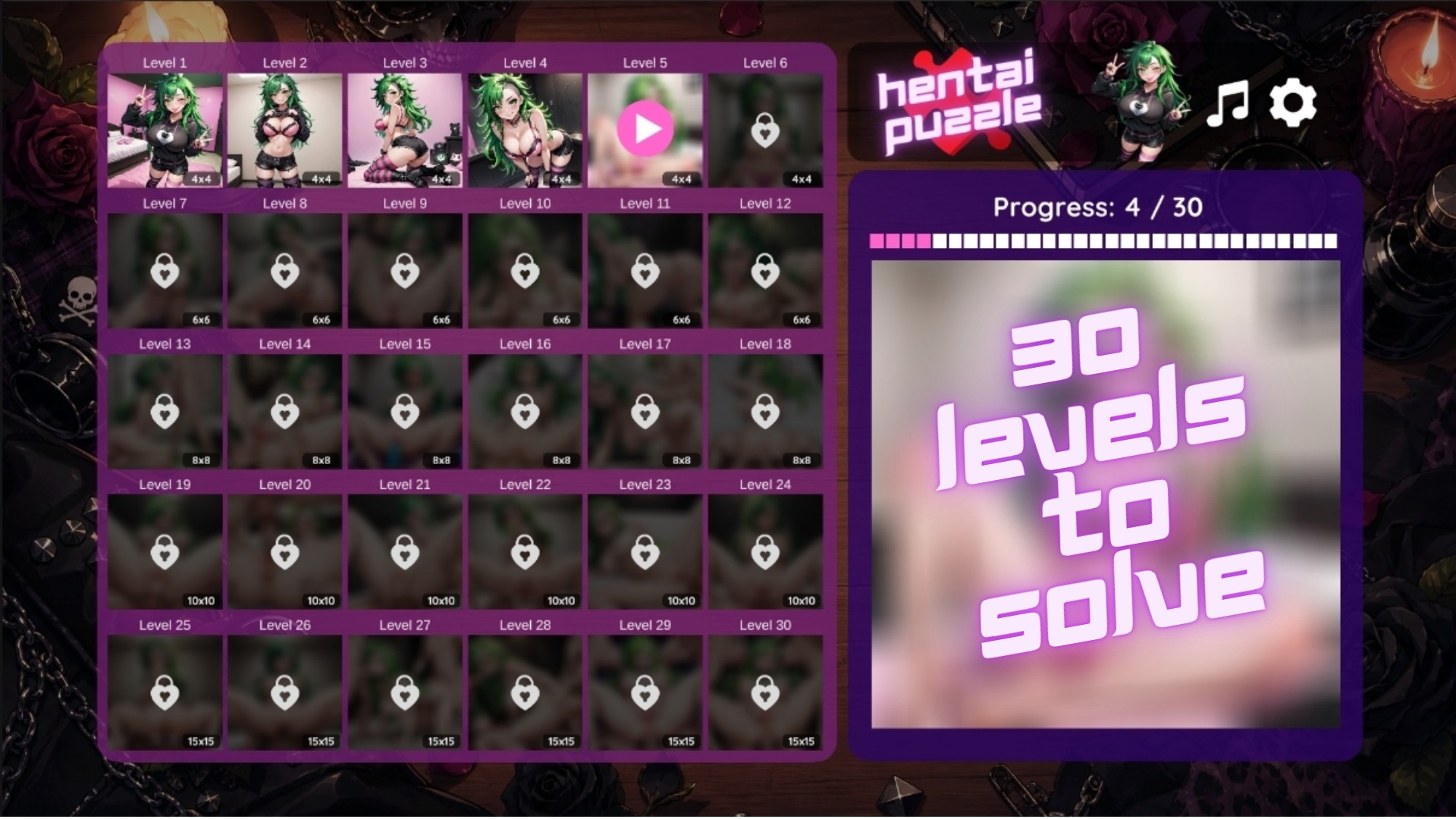 Screenshot 6 for Hentai Puzzle: Yumi