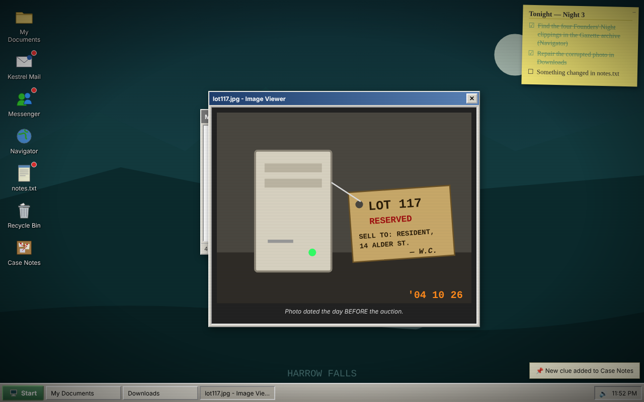 last-login screenshot