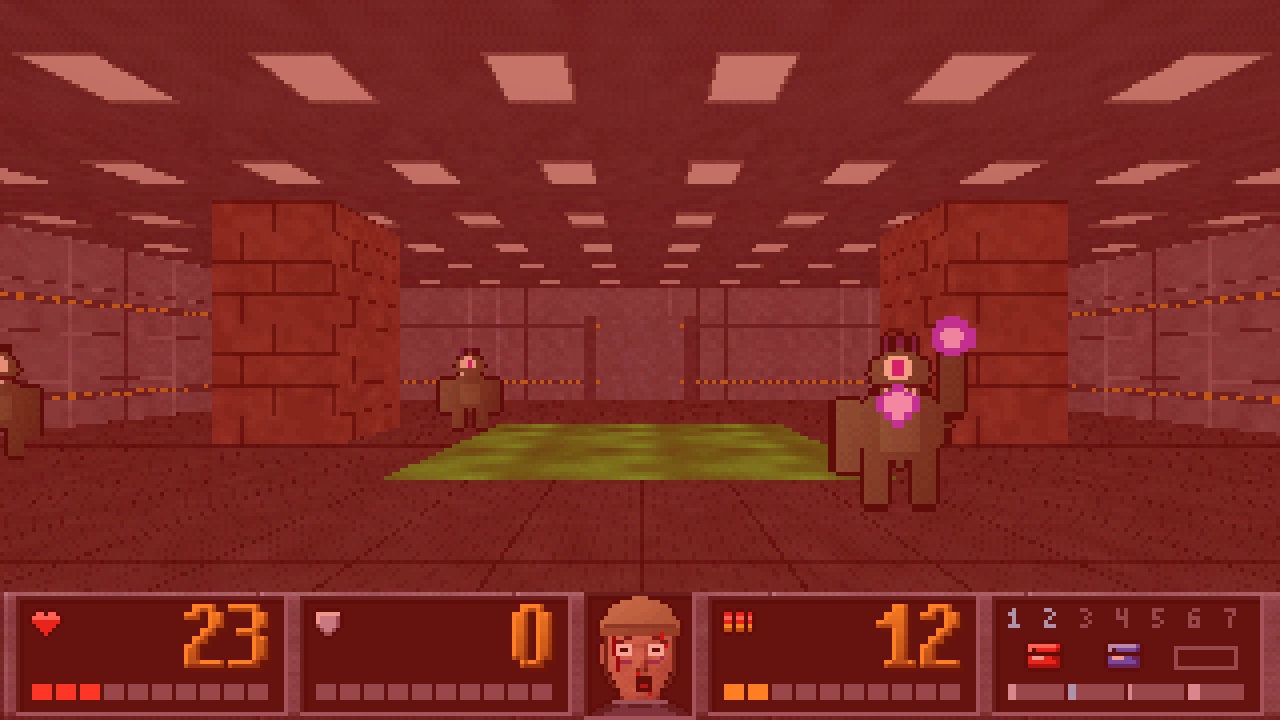 Retro FPS HUD Free - Status Bar Sampler by heyheythere