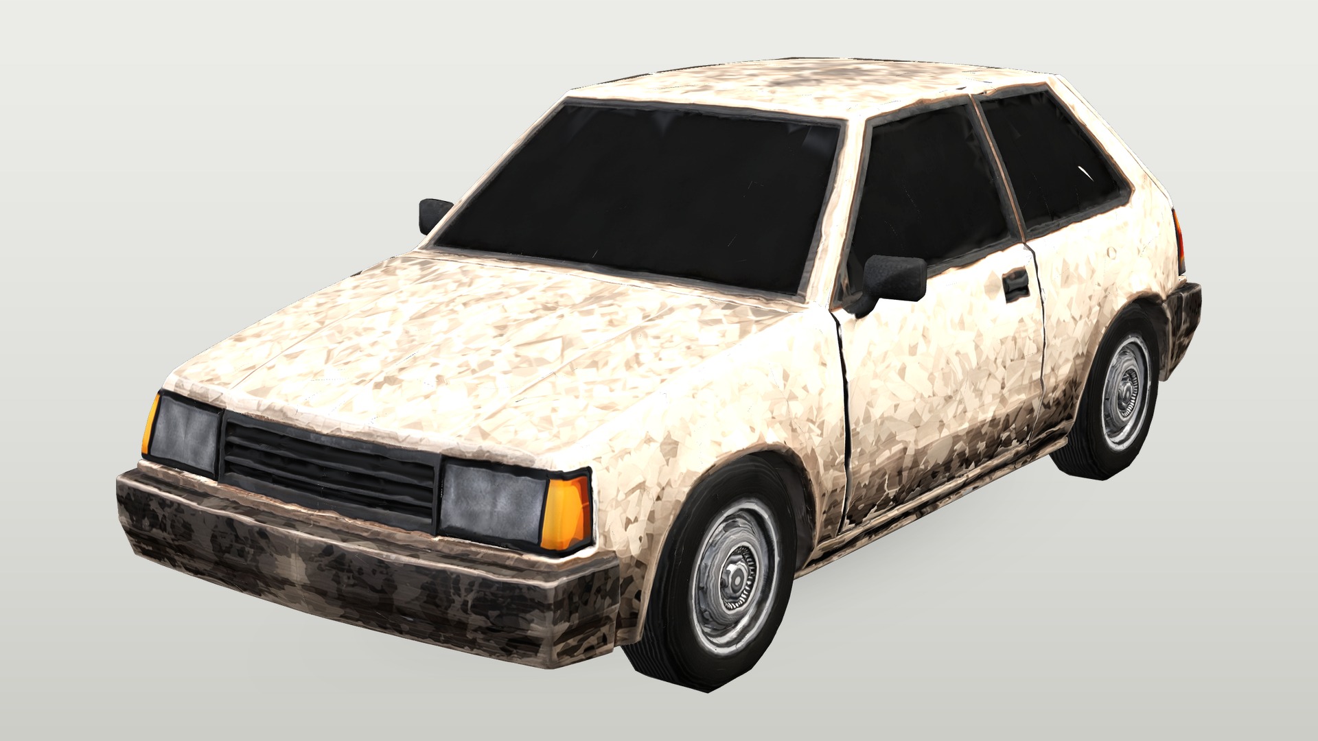 Retro Street Vehicles Bundle - 5 Gritty 3D Cars & Bikes (GLB) by Zenith ...