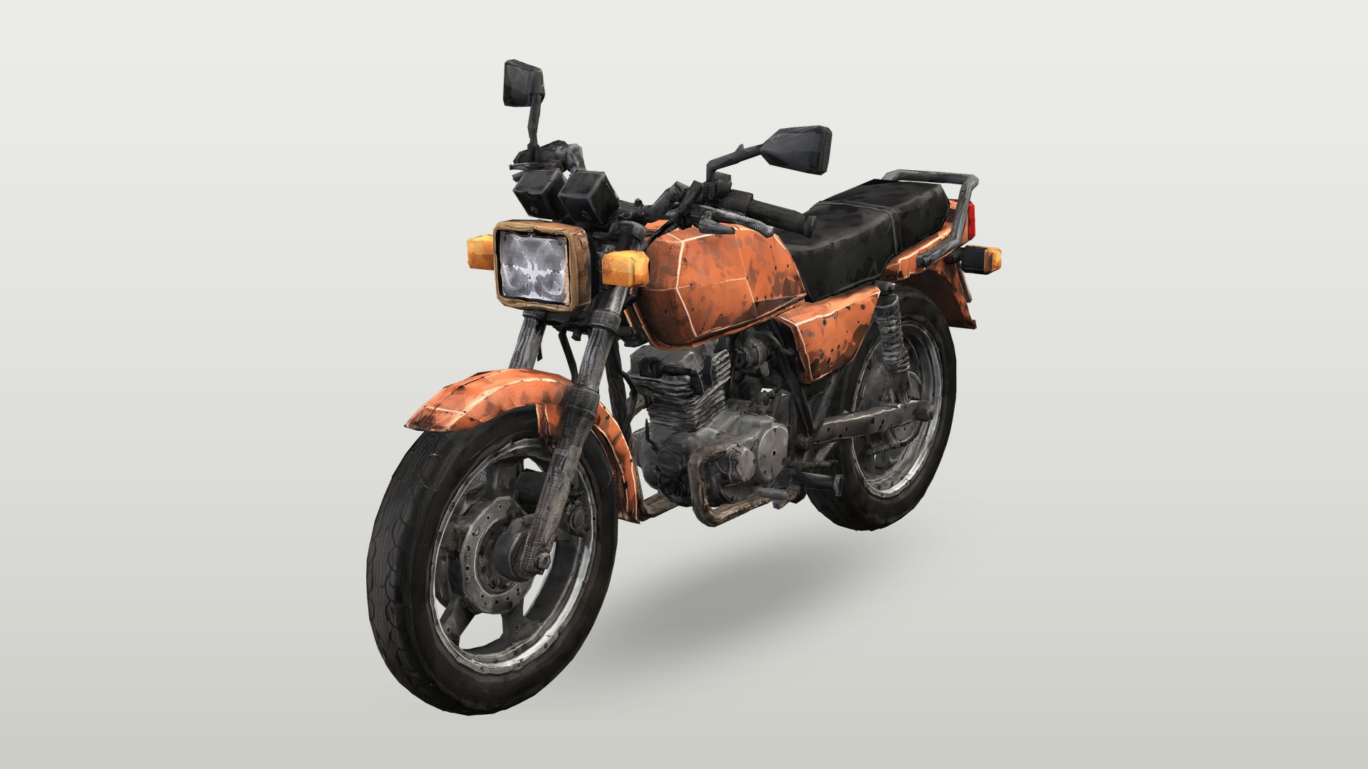 Retro Street Vehicles Bundle - 5 Gritty 3D Cars & Bikes (GLB) by Zenith ...
