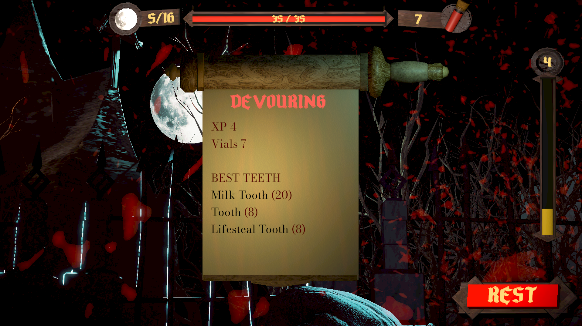 NOSFER-A-TOOTH gameplay screenshot 4