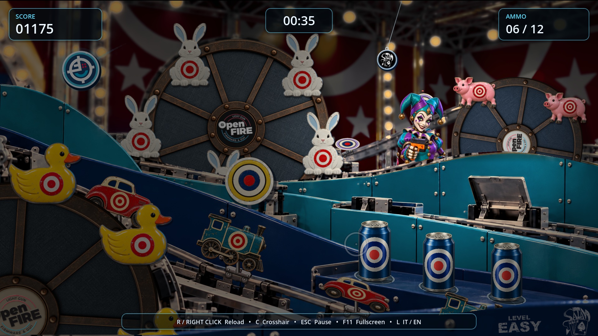 Initial Release - v1.0.0-Beta1 - OpenFIRE ShootingGallery by alessandro ...