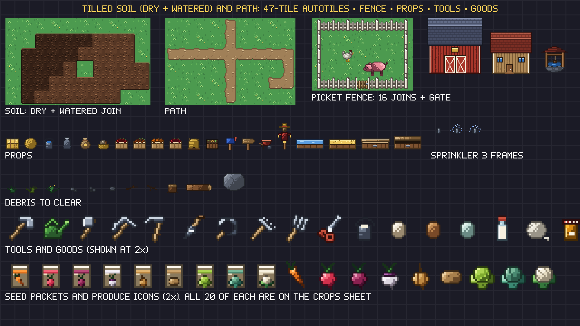 Farm pixel art preview 5