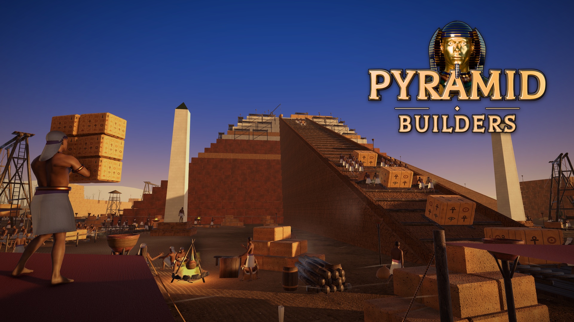Tutorial Game Wasd Pyramid Builders: (Demo) by IndieStudio