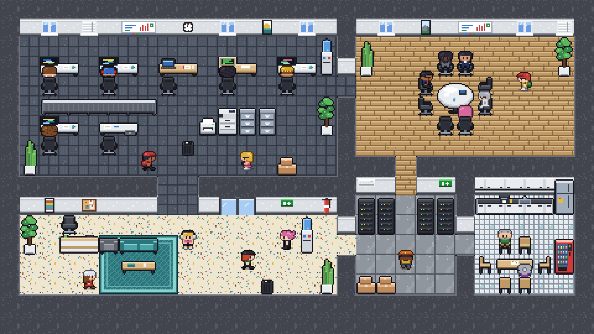 Modern People pixel art preview 3