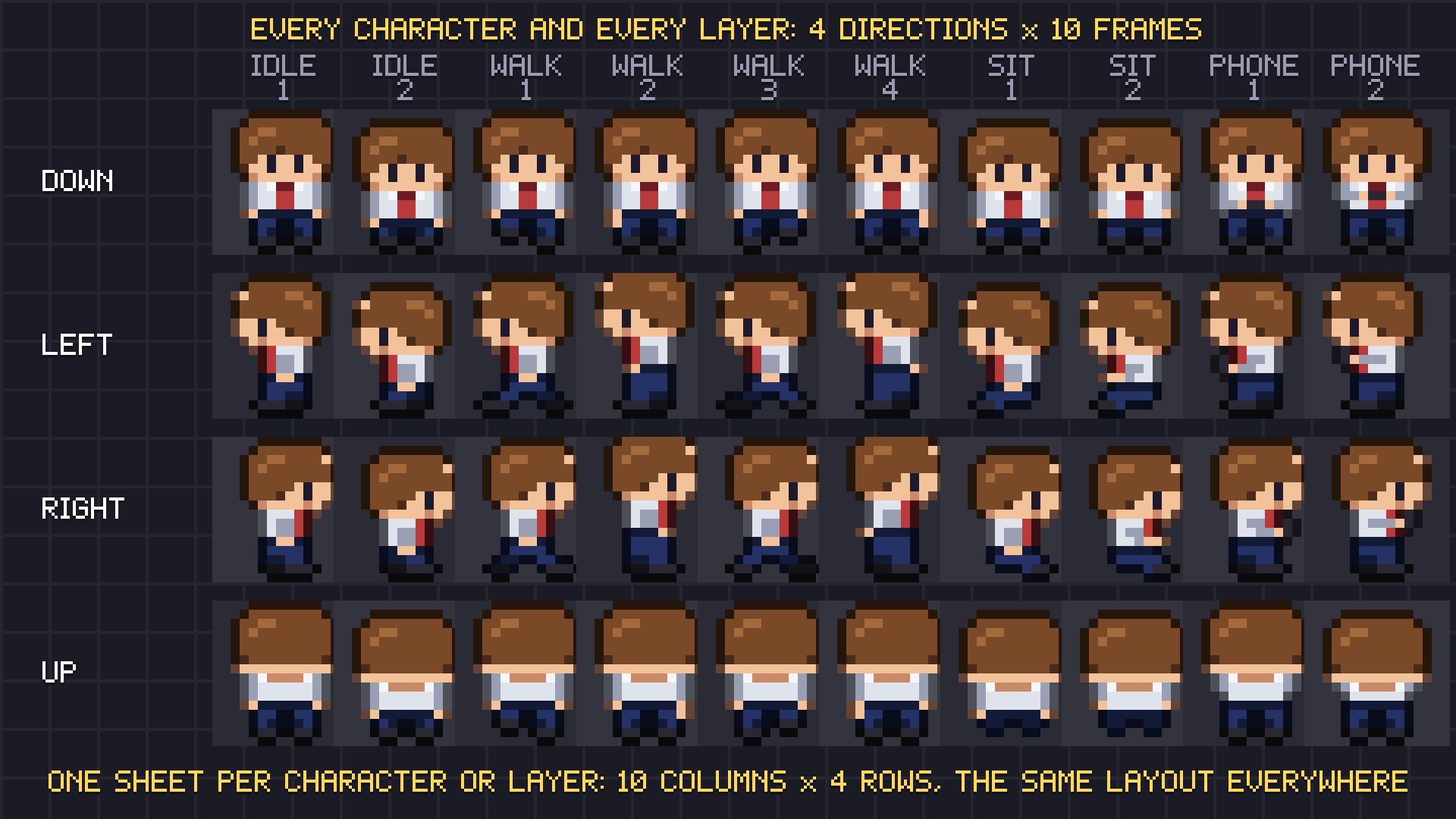 Modern People pixel art preview 6