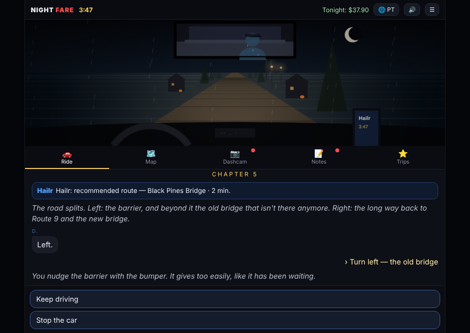 Night Fare screenshot