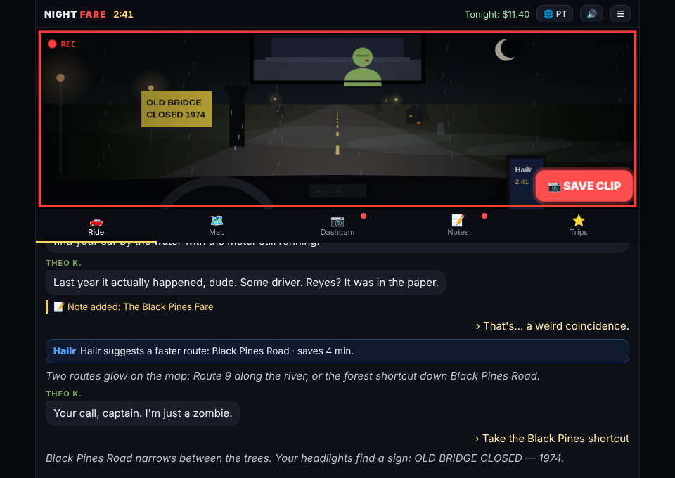 Night Fare screenshot