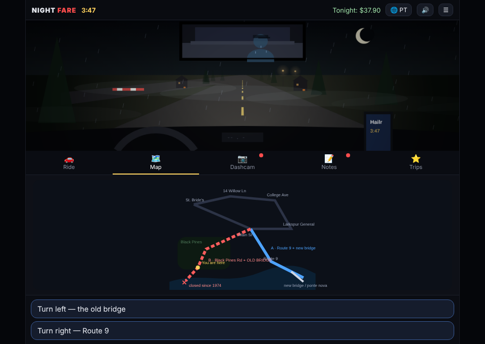 Night Fare screenshot