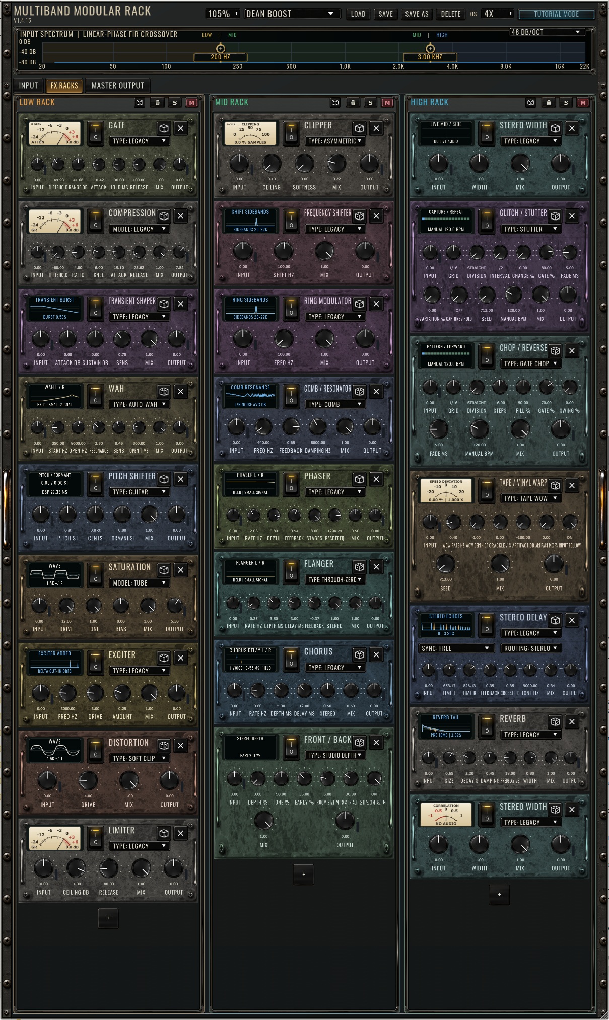 Multiband Modular Rack by DzaQ713