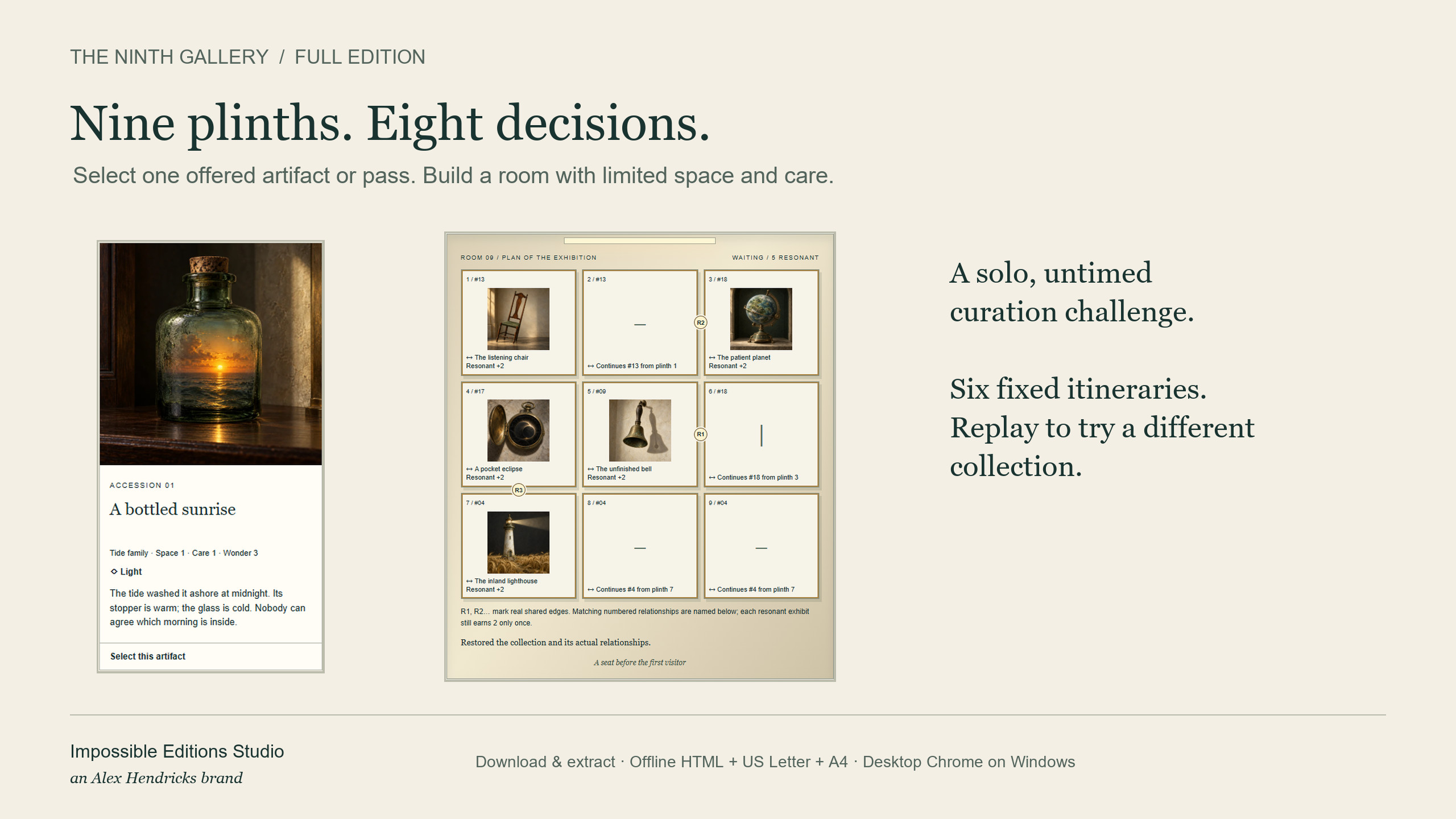 The Ninth Gallery — Full Edition by alexhendricks