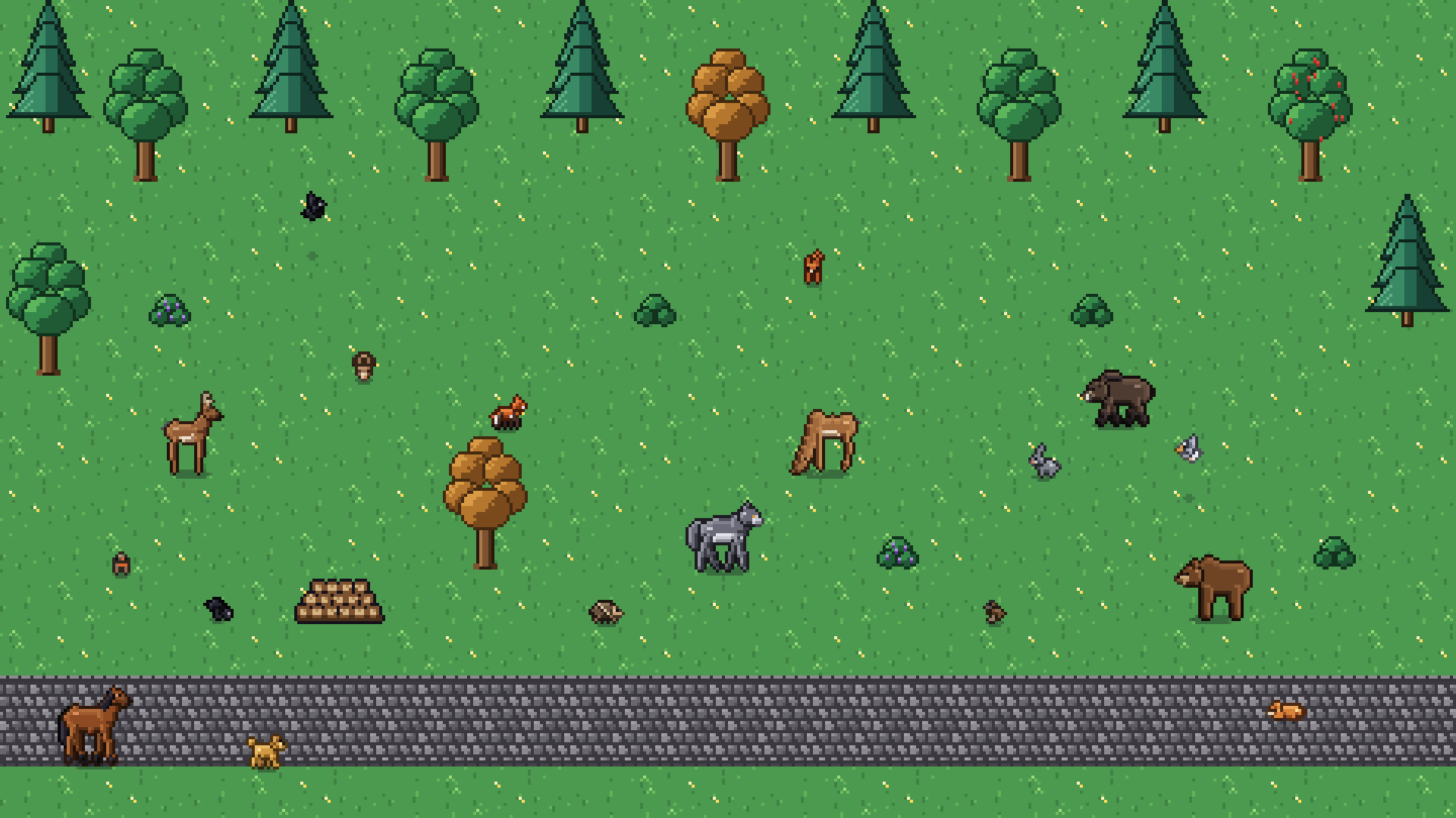 Animals & Pets pixel art preview 2