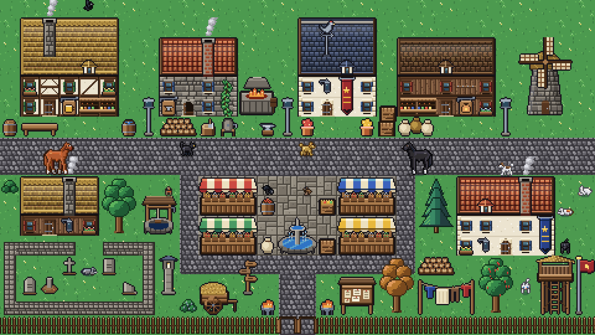 Animals & Pets pixel art preview 3