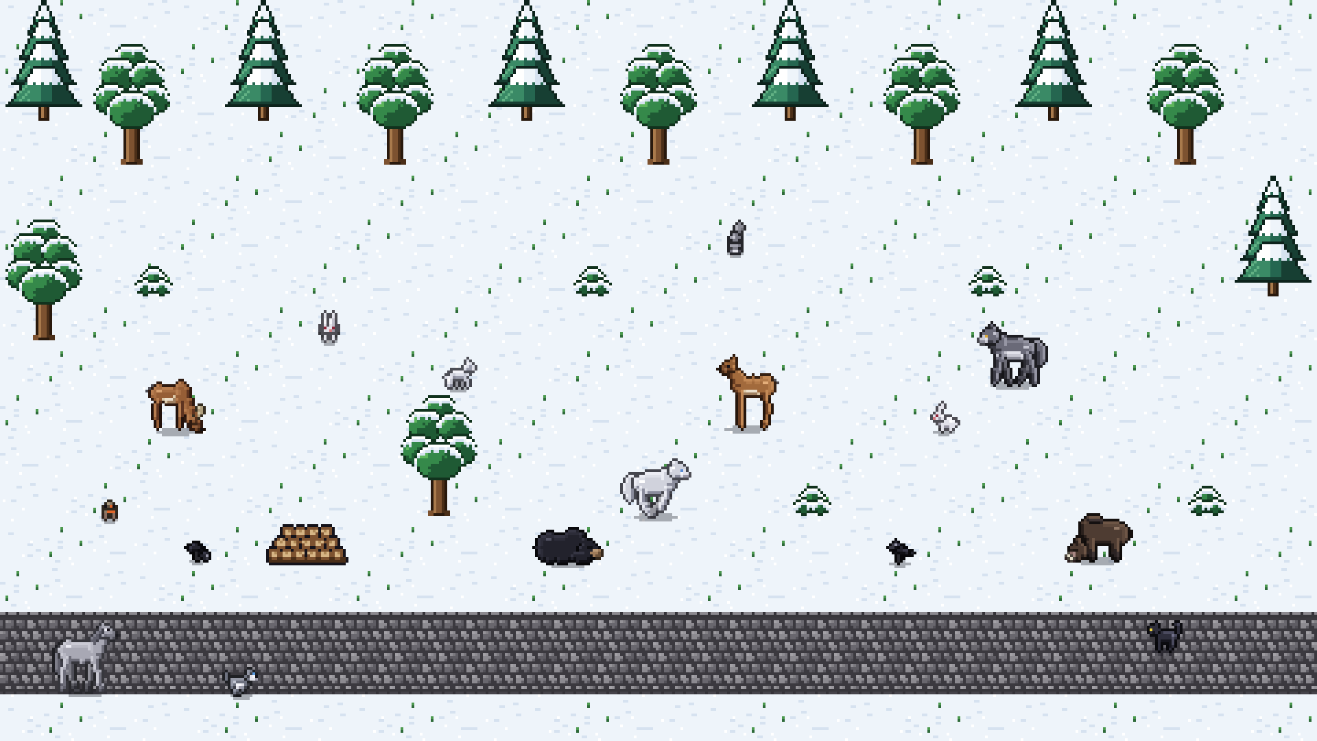 Animals & Pets pixel art preview 4