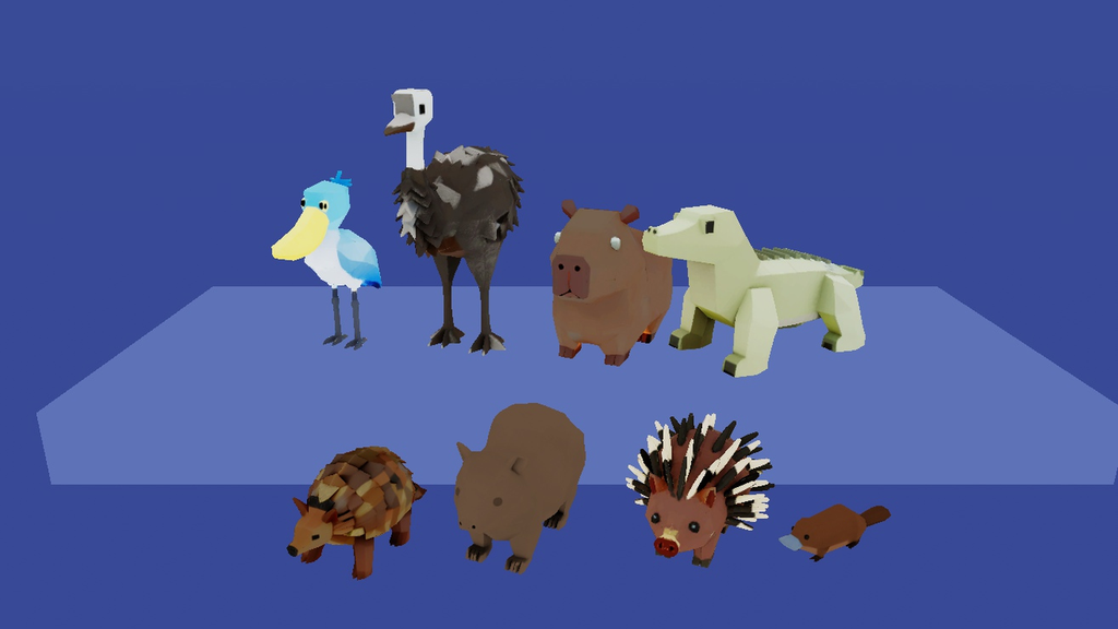 Low Poly Animal Vol.2 Pack — 60 Wild, Jungle & Arctic Animals by Akochan
