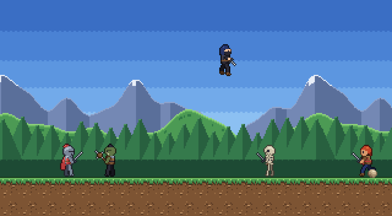 Combat VFX pixel art preview 3