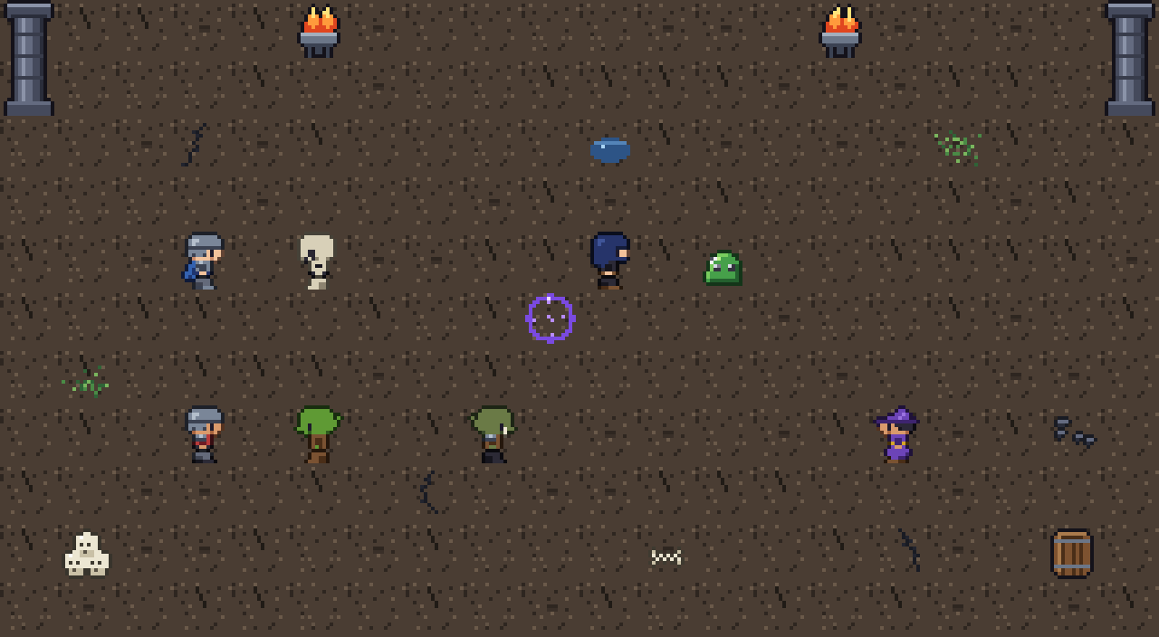 Combat VFX pixel art preview 2