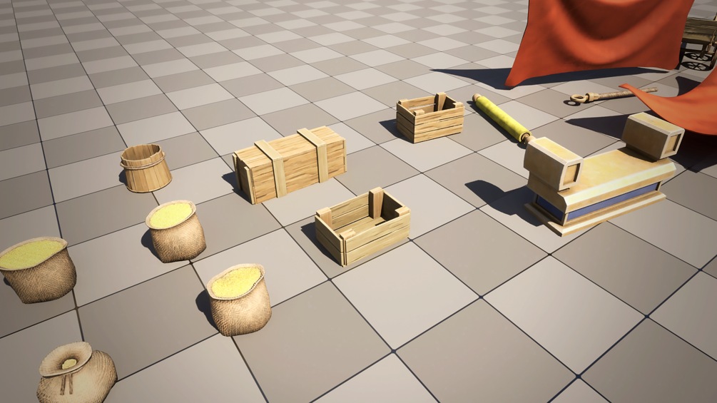 Egypt Props — 132 Stylized Assets by 3D Tudor