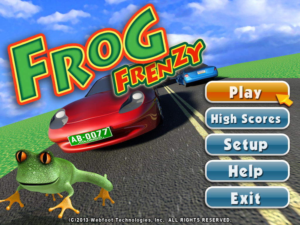 3d frog frenzy games
