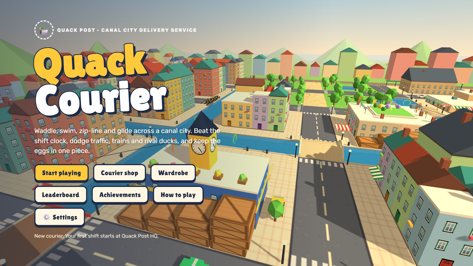 Quack Graphics Quack Courier by a-inde-gaming