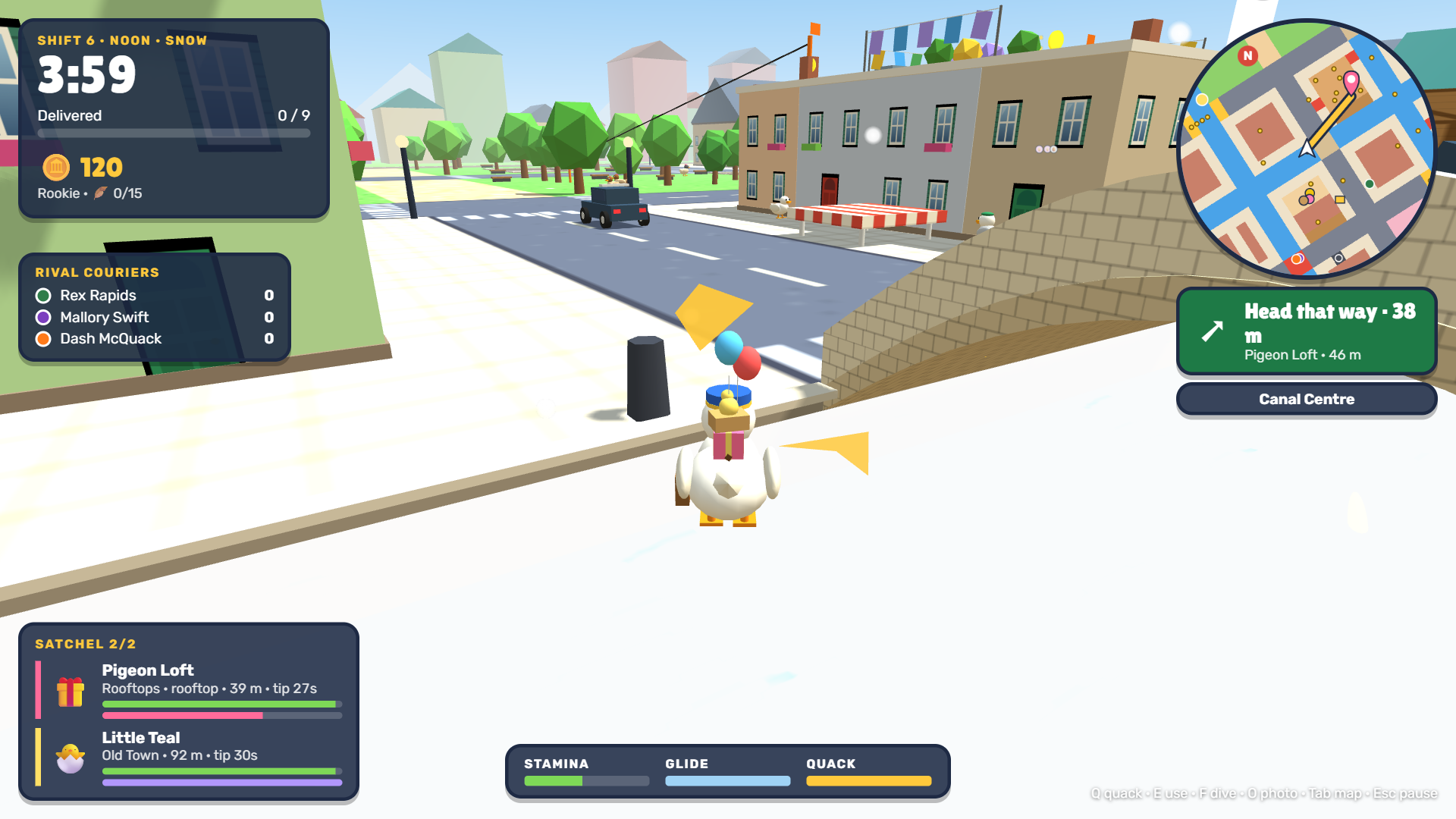 Quack Graphics Quack Courier by a-inde-gaming