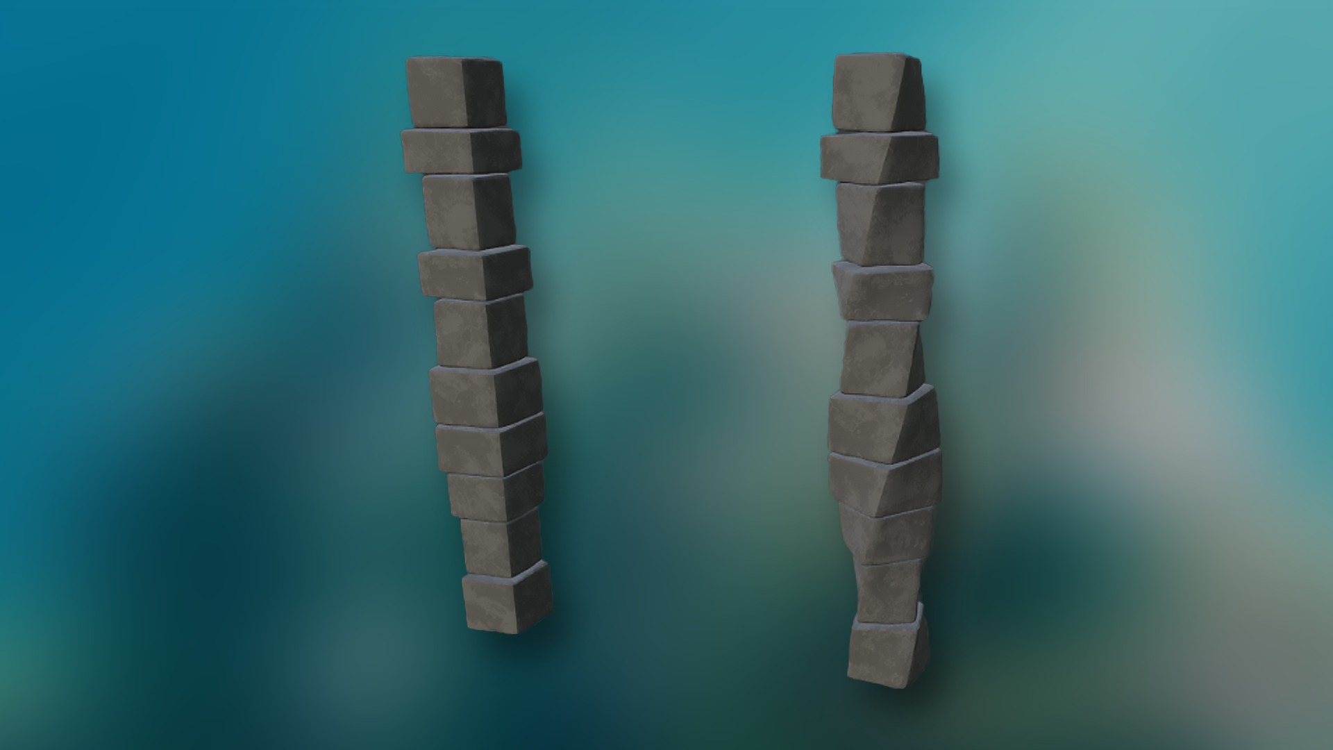 Stone & Rock Generator — Blender Geometry Nodes by 3D Tudor