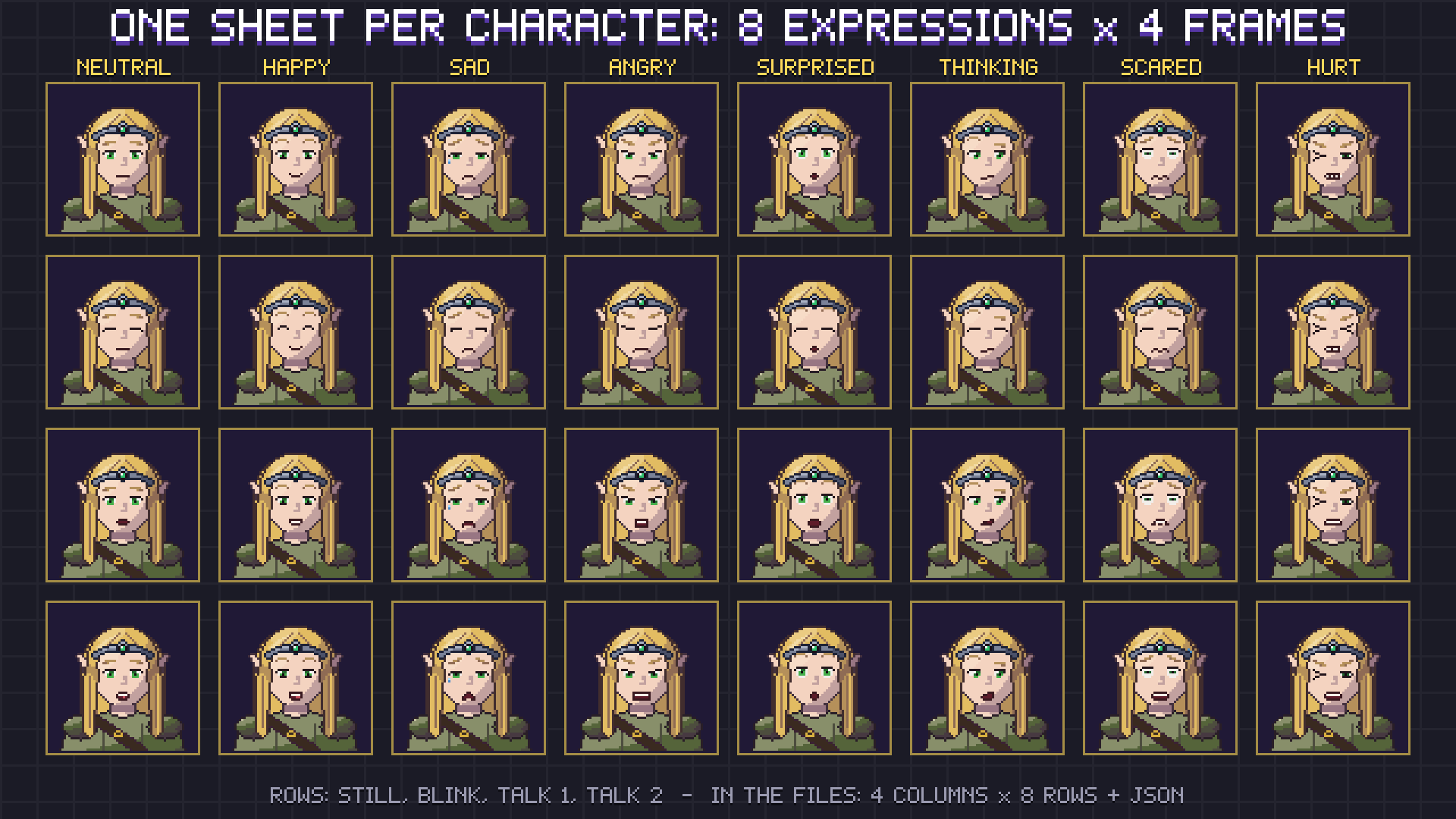 Pixel Portraits pixel art preview 6