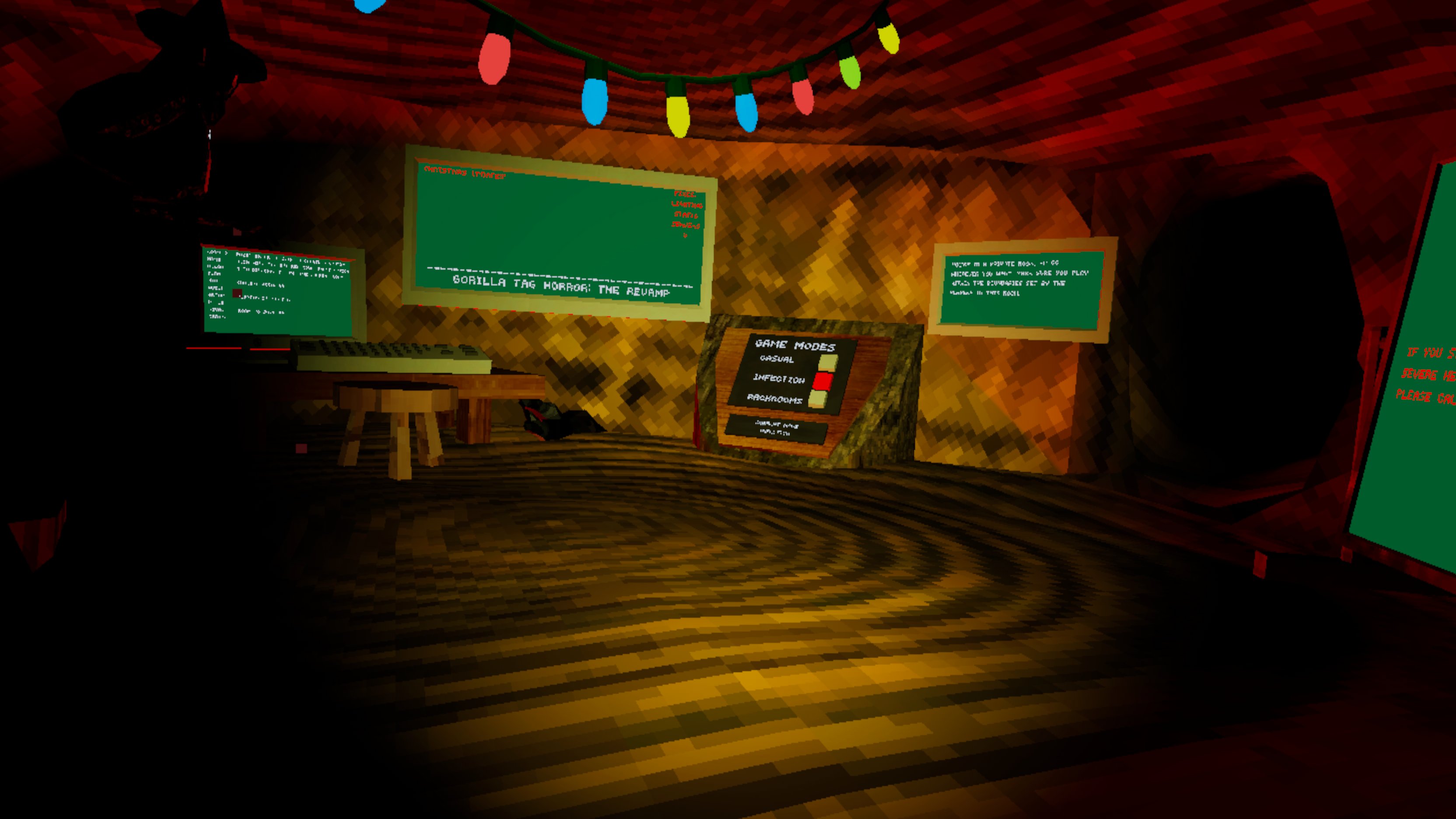 One Tag Android Gorilla tag horror: revamped by kokolot(with servers!) by Homeymack
