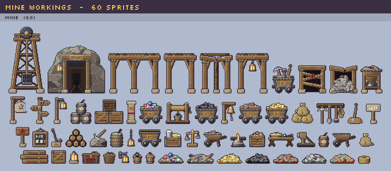 Mine props