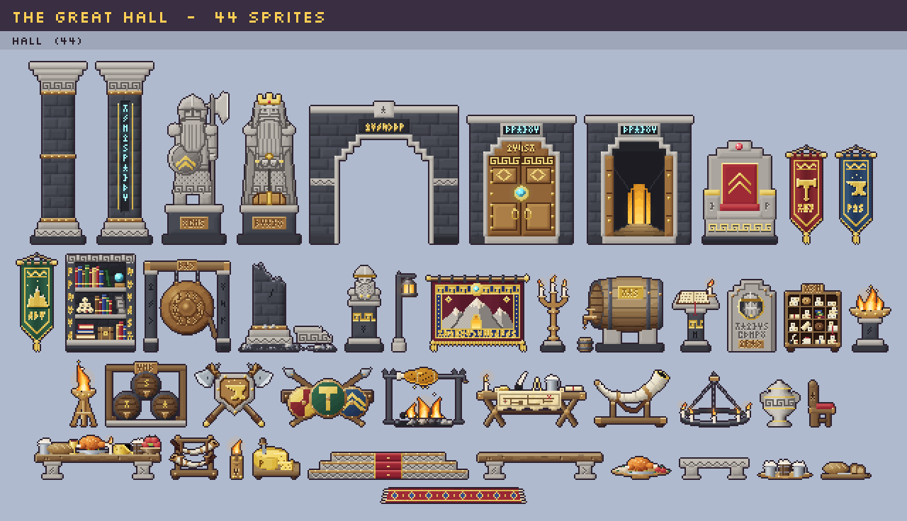 Great hall props