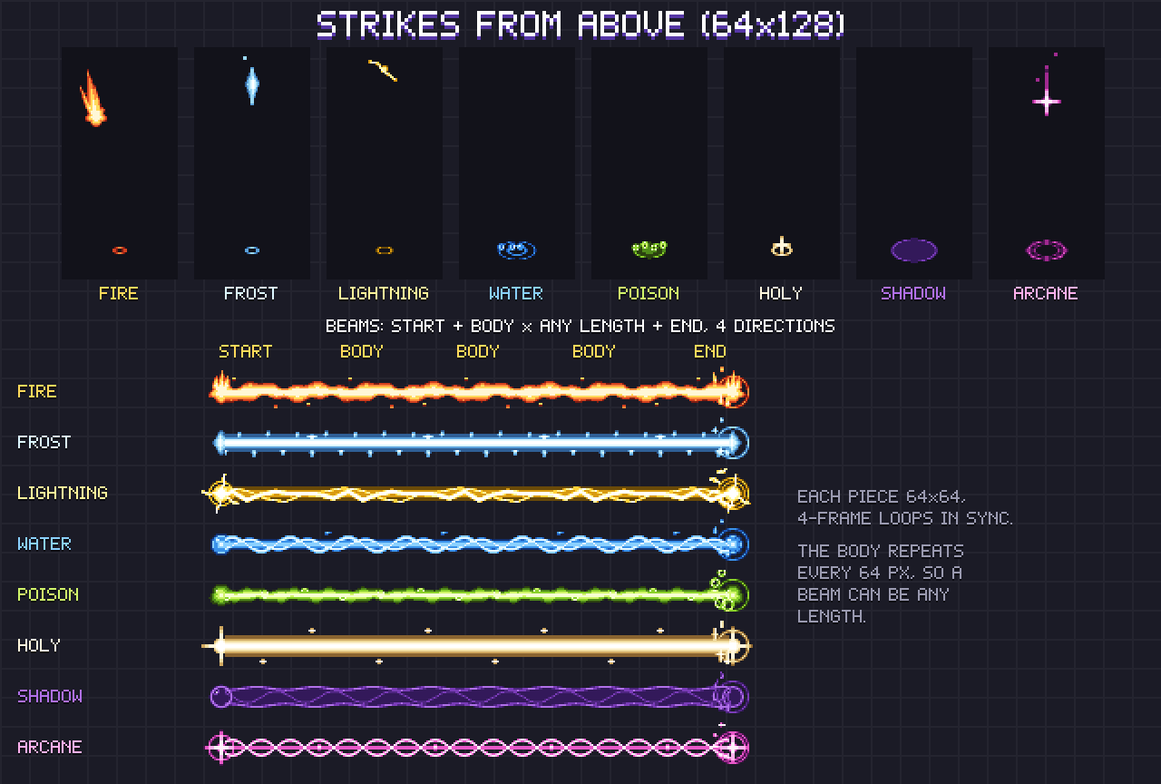 Spell VFX pixel art preview 5