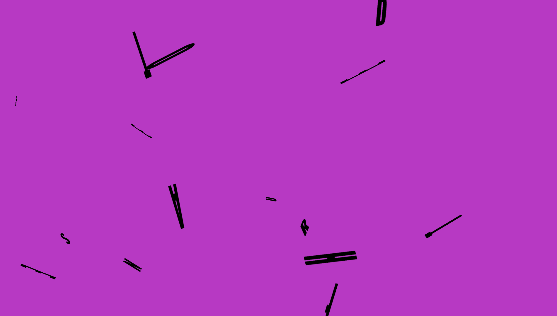 Wordstorm Screensaver