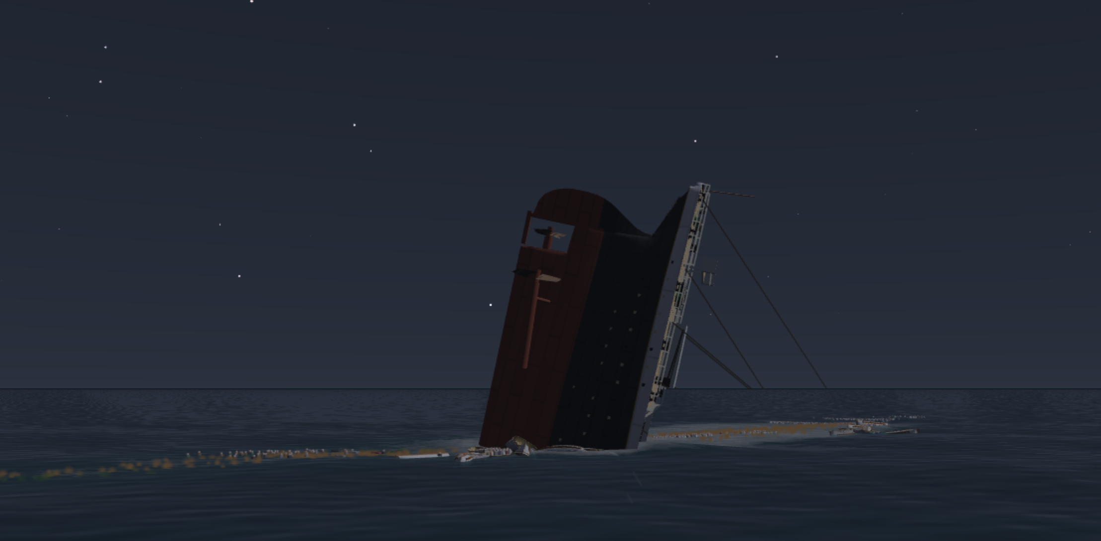 Simulation Of Code Processing Image Sinking Simulator: Reloaded by Topher86