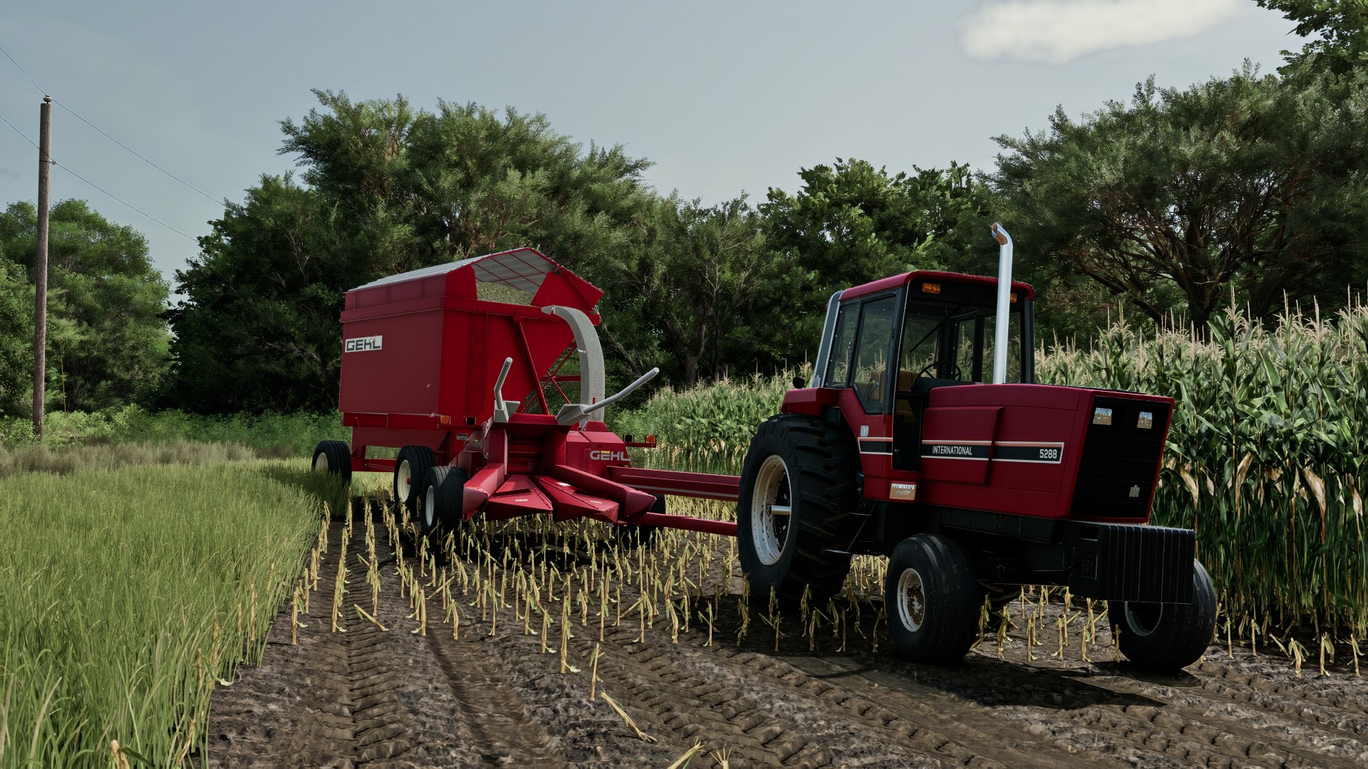 FS25 Gehl 9000HB by Outpost Dairy