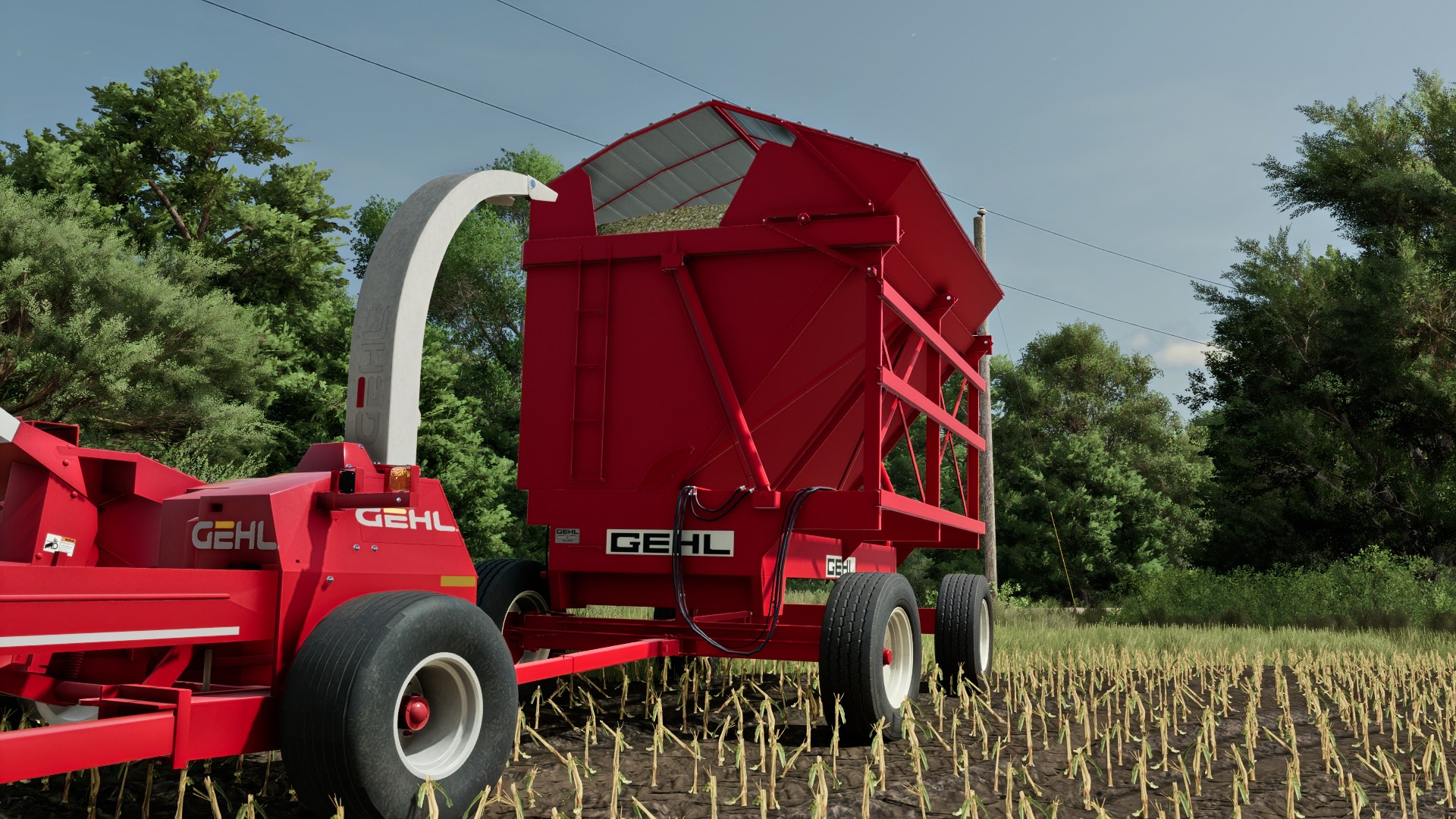 FS25 Gehl 9000HB by Outpost Dairy