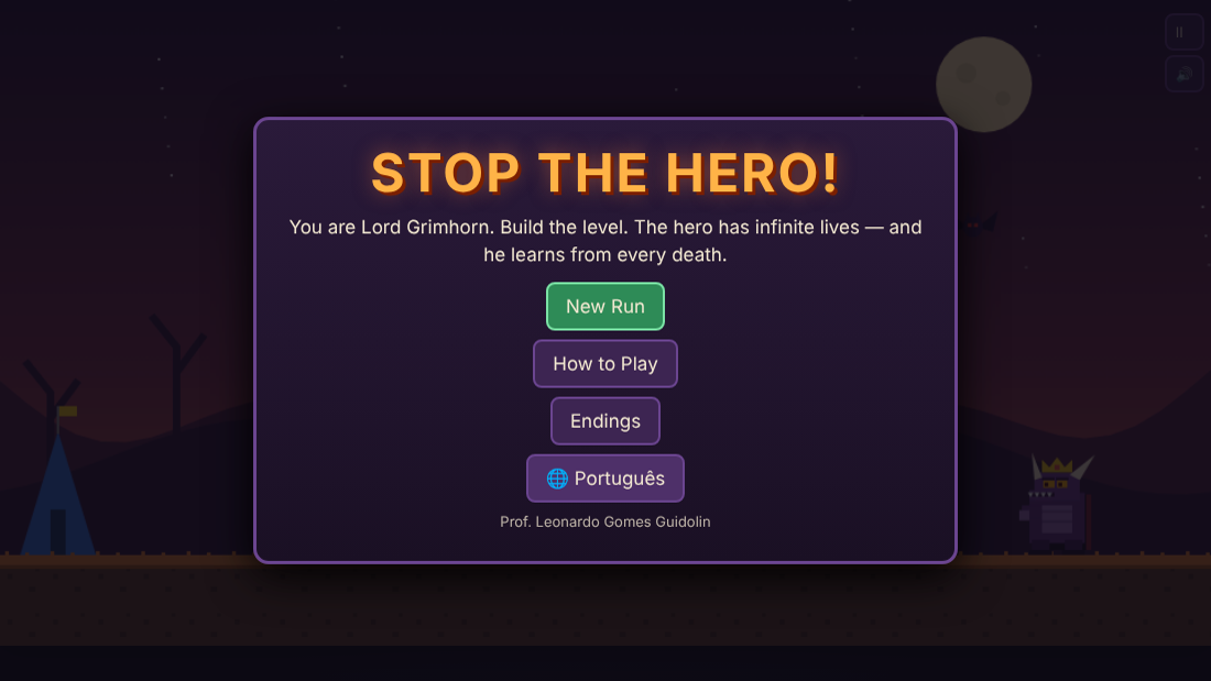 Stop the Hero! screenshot