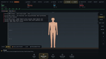 Trauma lab screenshot 2