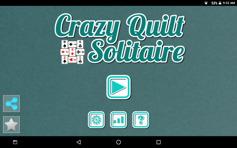 Crazy Quilt Solitaire by algogames