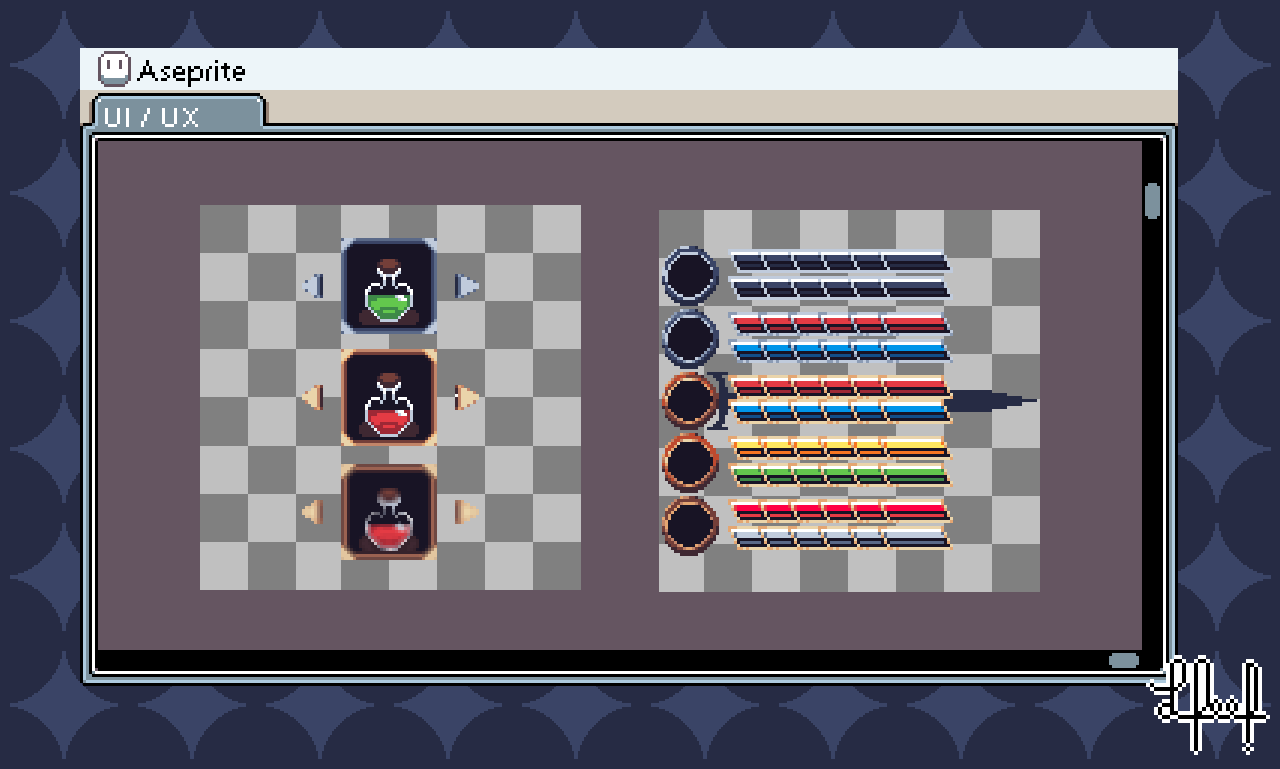 Metroidvania Asset Pack - Tileset, Items, UI & Characters by LUEM