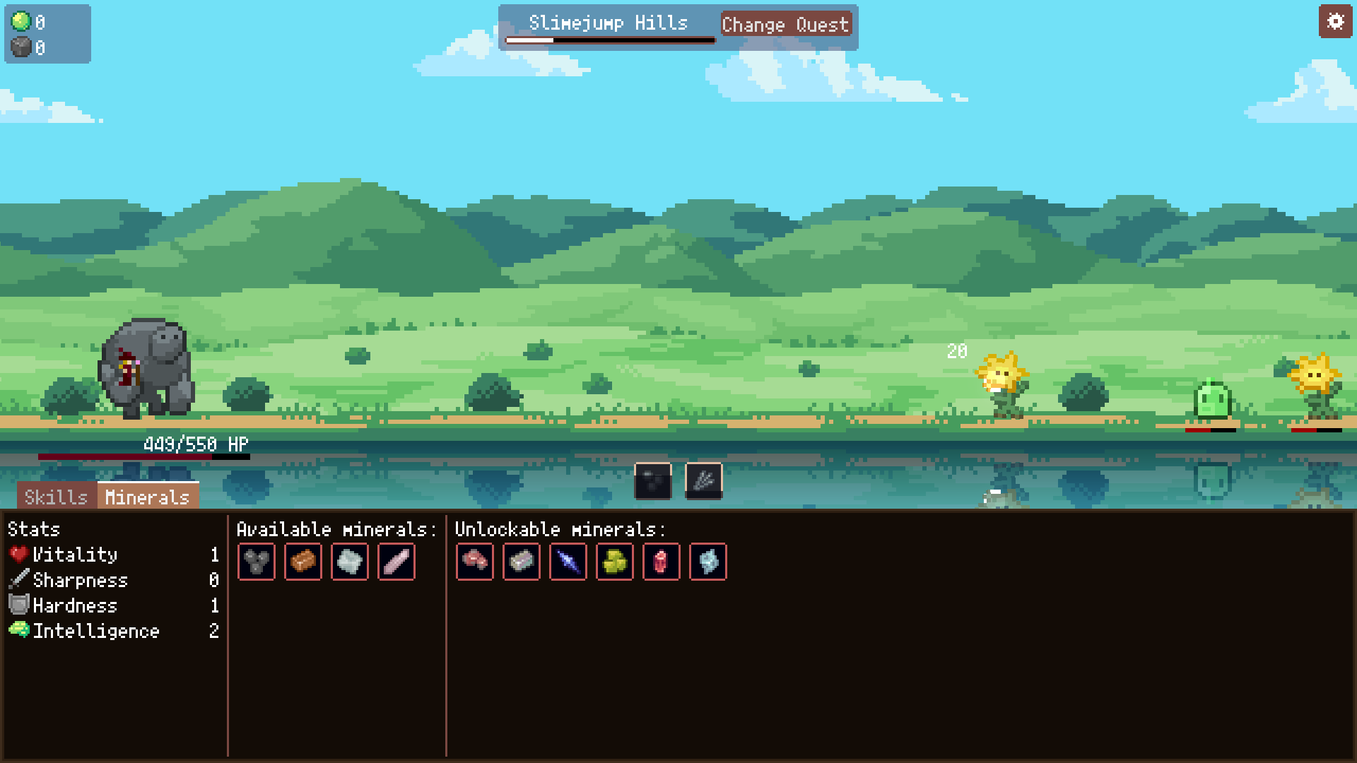 Golem Quest — official gameplay screenshot