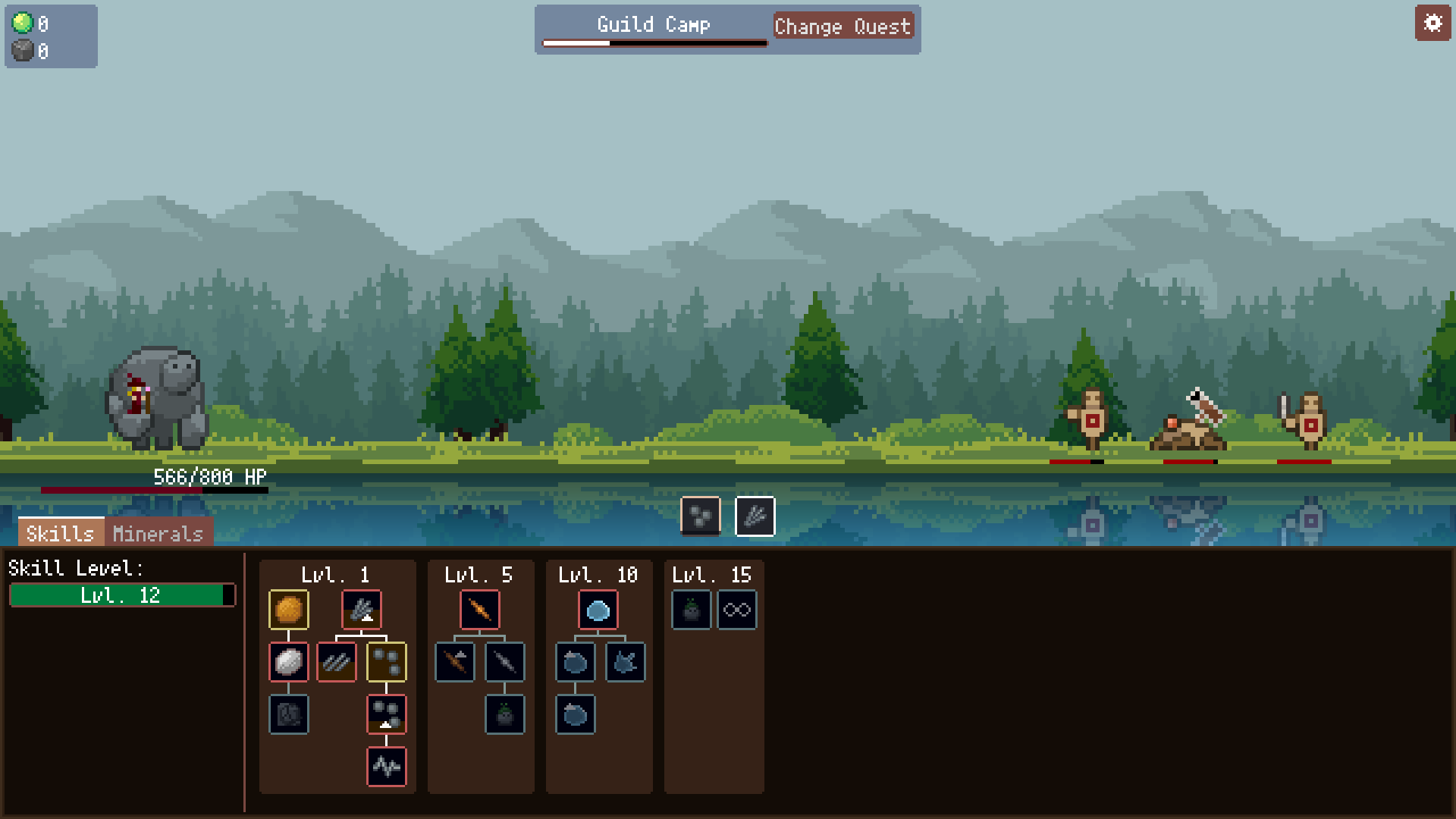 Golem Quest gameplay screenshot 2