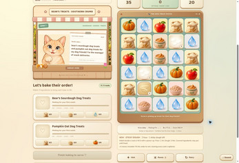 Southern Crumb: Match & Bake screenshot 2