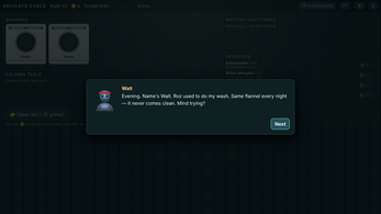 Delicate Cycle screenshot 3