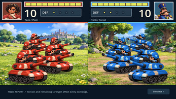 Super Advanced Wargame screenshot 1